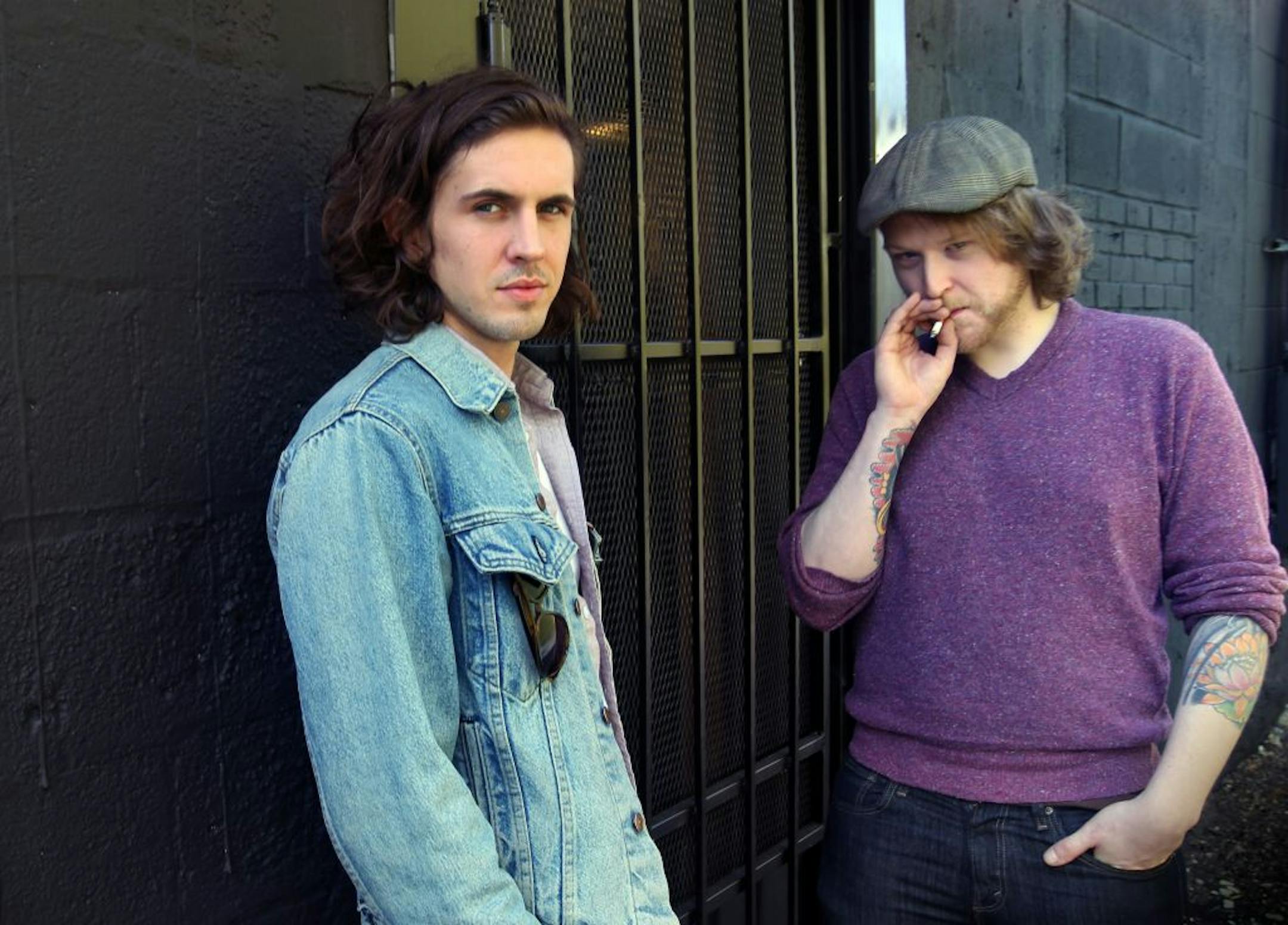 Dyland Gouert and Ed Holmberg of Bloodnstuff.