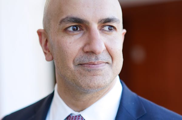 Minneapolis Federal Reserve President Neel Kashkari, above, has joined the U's Michael Osterholm in calling for a lockdown of up to six weeks to allow