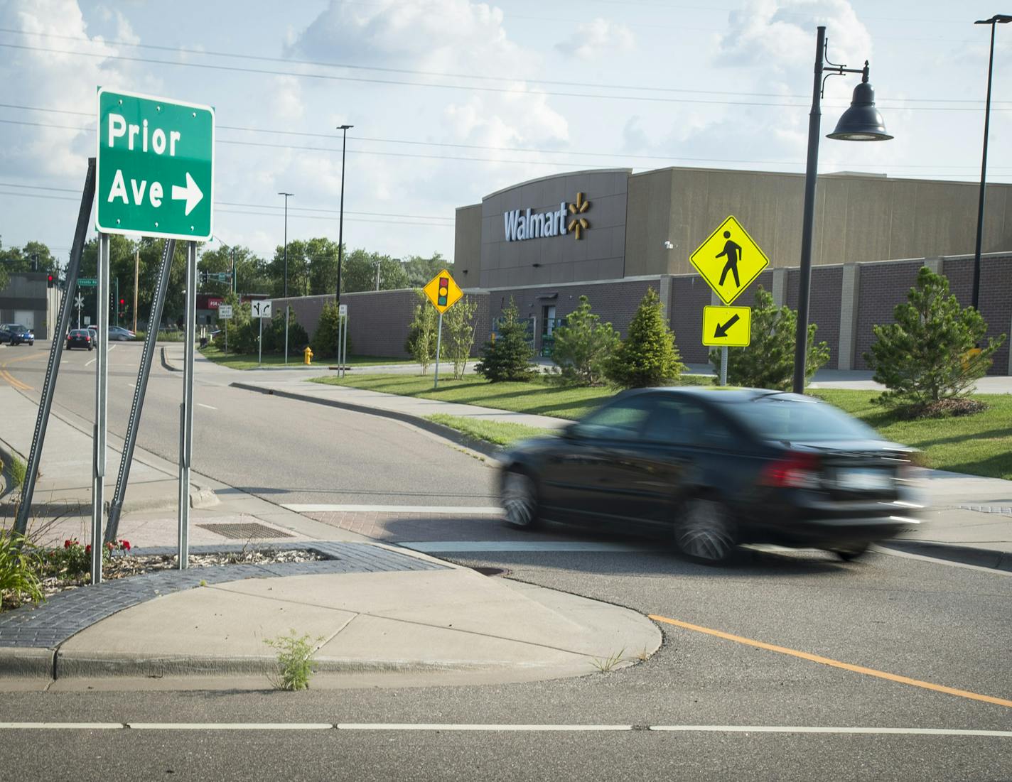 The new Walmart in Roseville is pictured from beyond the roundabout at Twin Lakes Parkway and Prior Ave North on Friday afternoon. ] Aaron Lavinsky &#xef; aaron.lavinsky@startribune.com Fifteen years ago, elections in Minneapolis were decided partly over the city's expansive use of a controversial tax subsidy tool. But the tables have turned in the wake of the Great Recession, as the suburbs now aggressively court redevelopment projects with the committment of millions in future tax revenues. Th