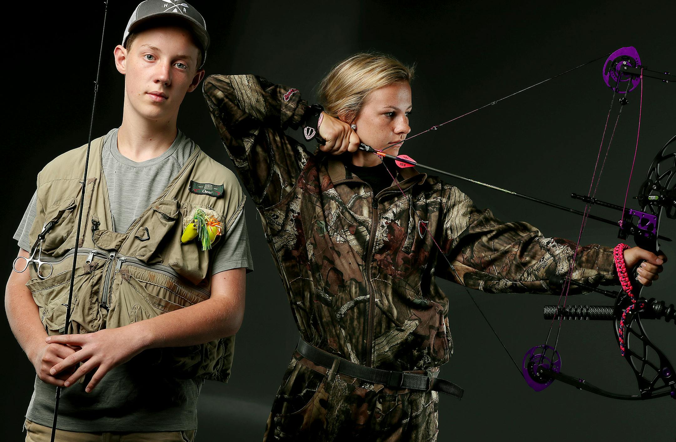 Story is a preview of upcoming DNR/wildlife group confab re: young people not hunting and fishing in numbers reminiscent of years past. ] (ELIZABETH FLORES/STAR TRIBUNE) ELIZABETH FLORES • eflores@startribune.com