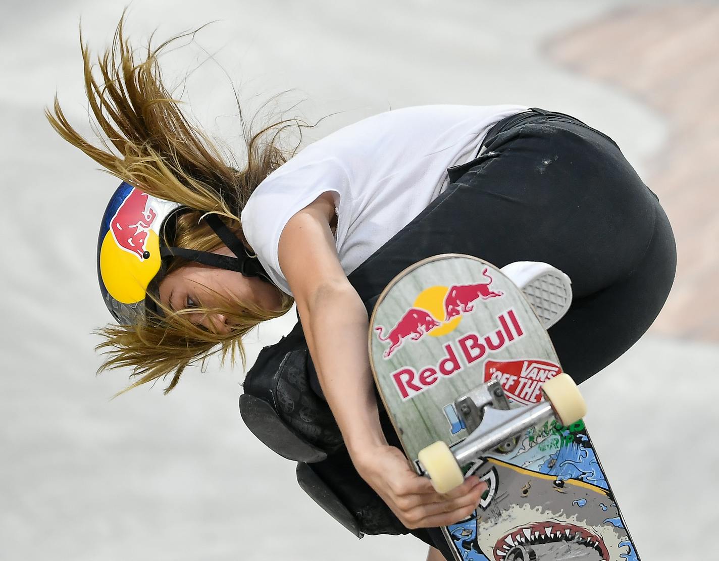 Brighton Zeuner won the gold in the women's park finals Saturday. ] AARON LAVINSKY &#xef; aaron.lavinsky@startribune.com The X Games were held Saturday, July 15, 2017 at US Bank Stadium in Minneapolis, Minn.