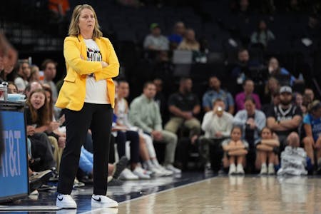Lynx coach Cheryl Reeve, pictured last season, earned her 307th career WNBA victory Wednesday night in Los Angeles, taking over sole possession of sec