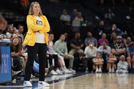 Lynx coach Cheryl Reeve, pictured last season, earned her 307th career WNBA victory Wednesday night in Los Angeles, taking over sole possession of sec