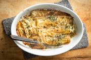 Make braised leeks a hearty side dish or a vegetarian main. Credit: Mette Nielsen, Special to the Star Tribune