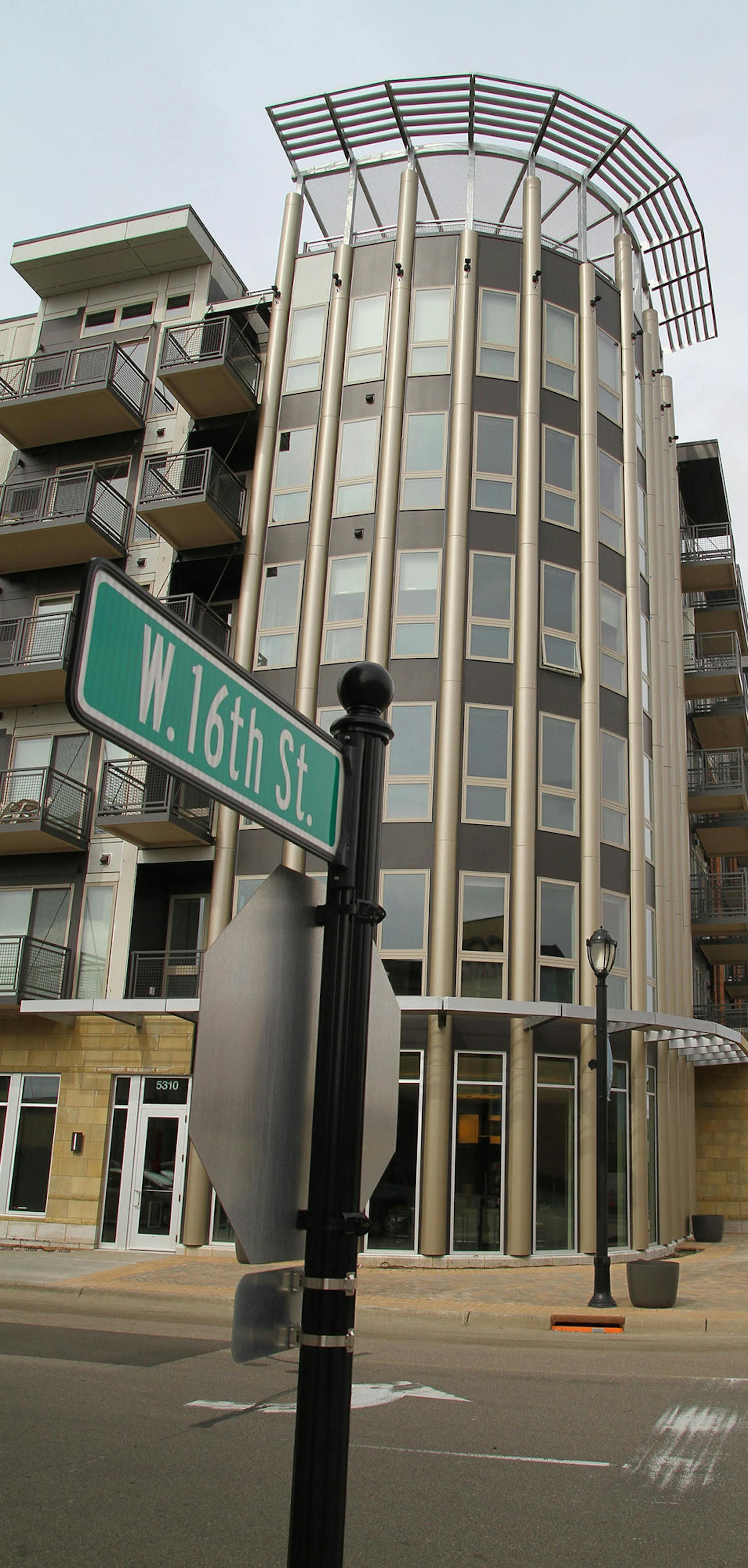 Some St. Louis Park officials worry that new luxury apartments might crowd out other development needed for a diverse population. In this photo: The Flats at West End complex at 5310 W. 16th St. May 2, 2013.