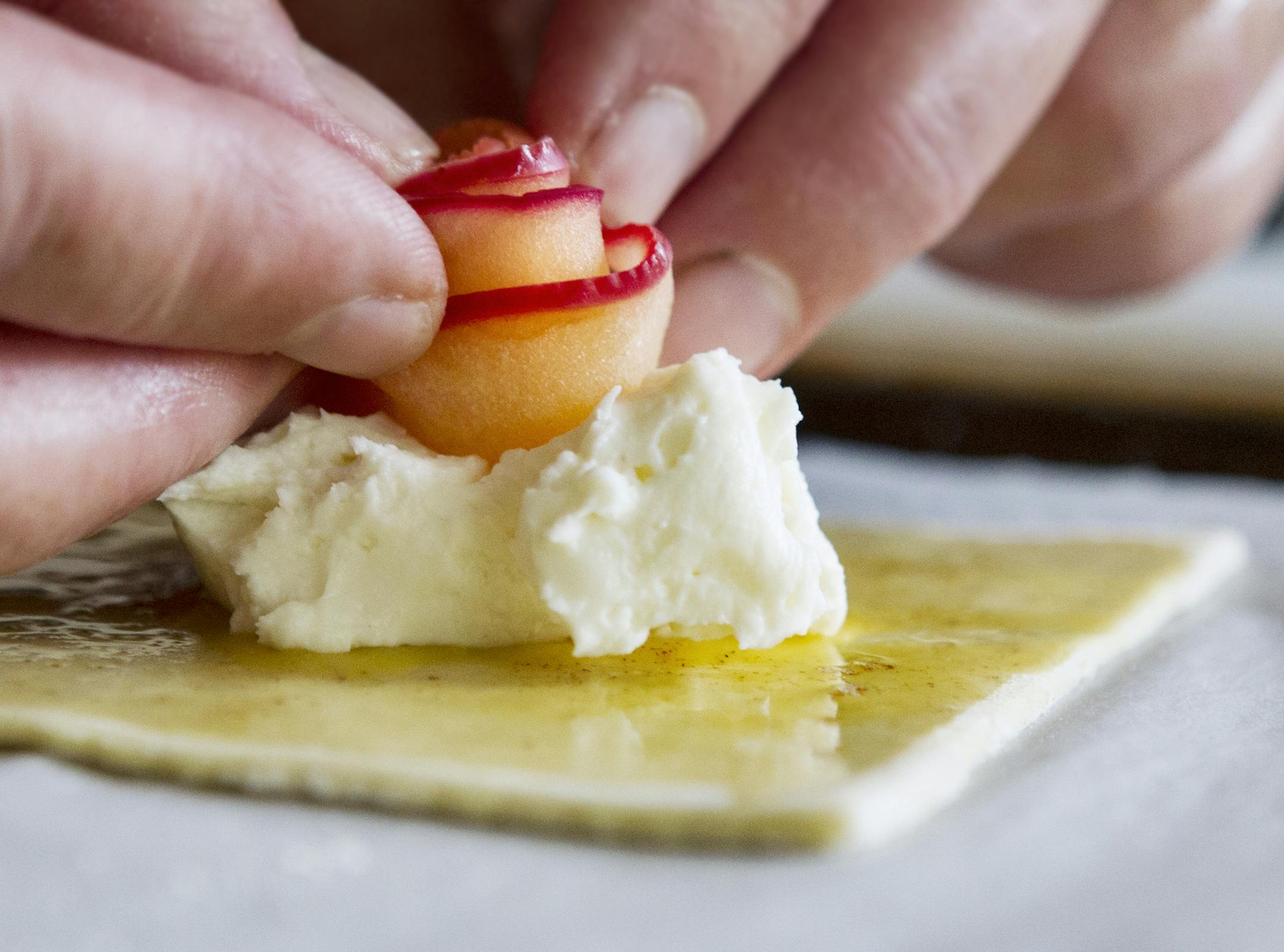 Process and finished product shots of apple tart for Baking. Minneapolis October 9, 2015. (Courtney Perry/Special to the Star Tribune)