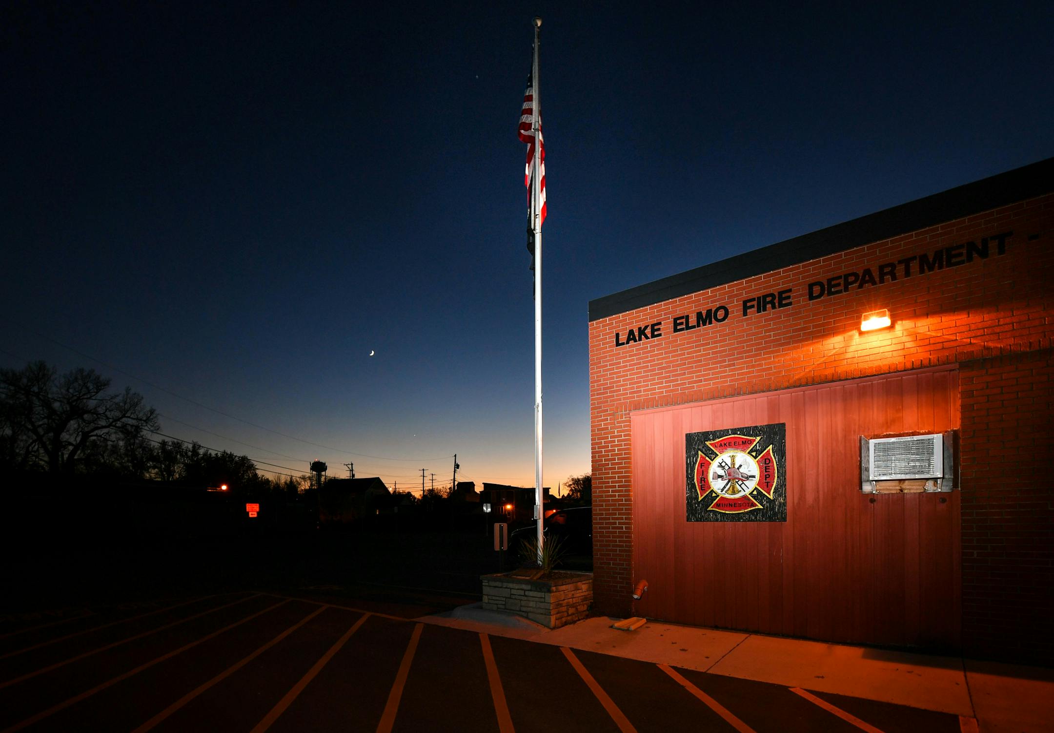 Lake Elmo Fire Station on Luverne Avenue