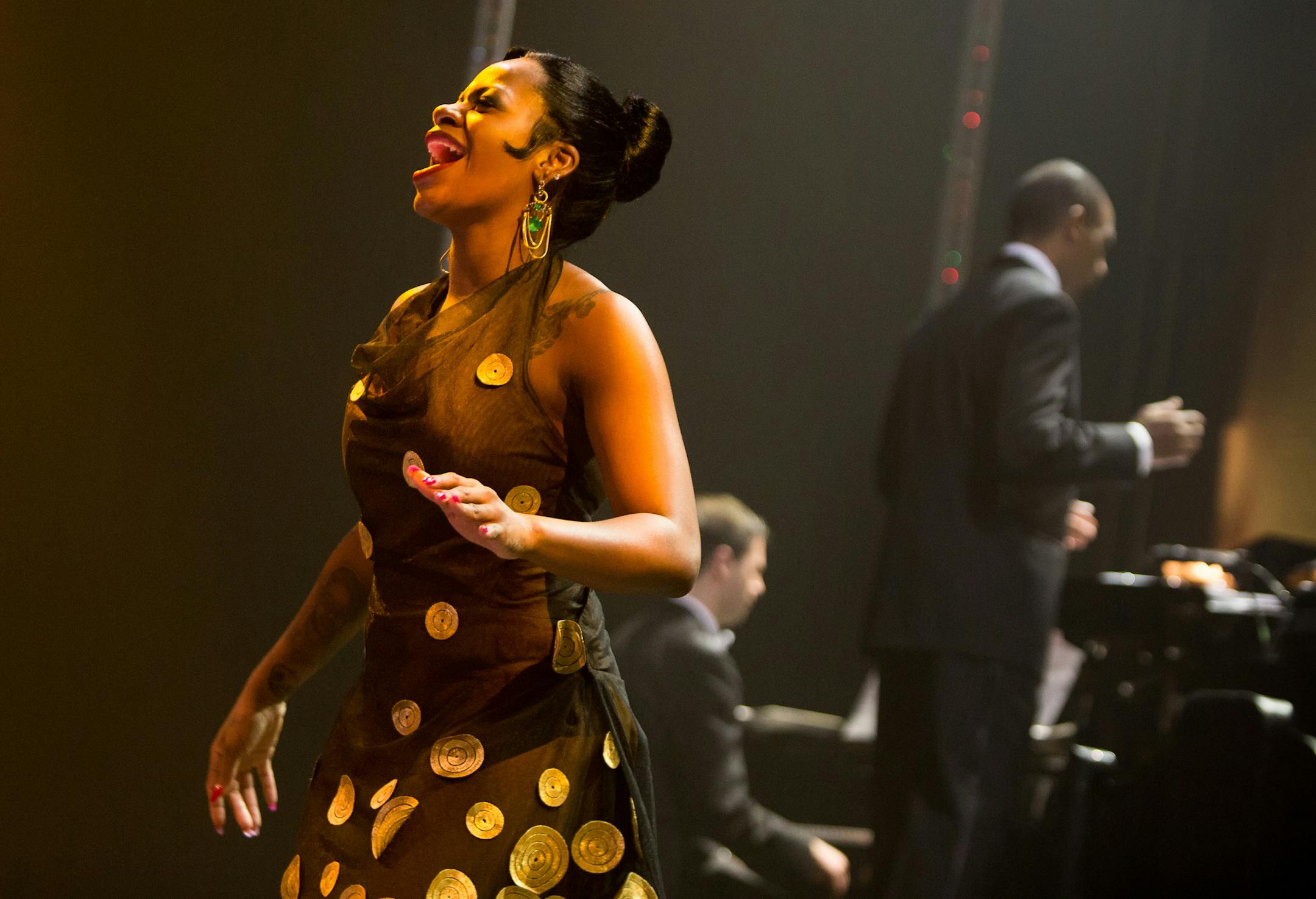 Fantasia in Broadway's "After Midnight", photo by Matthew Murphy