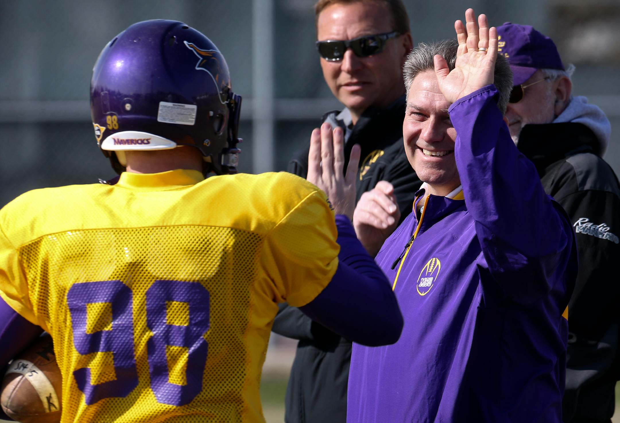 Todd Hoffner returned to Minnesota State Mankato in April.