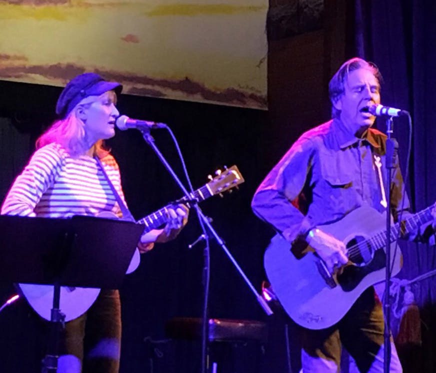 Jill Sobule and John Doe at Hook & Ladder Theater.