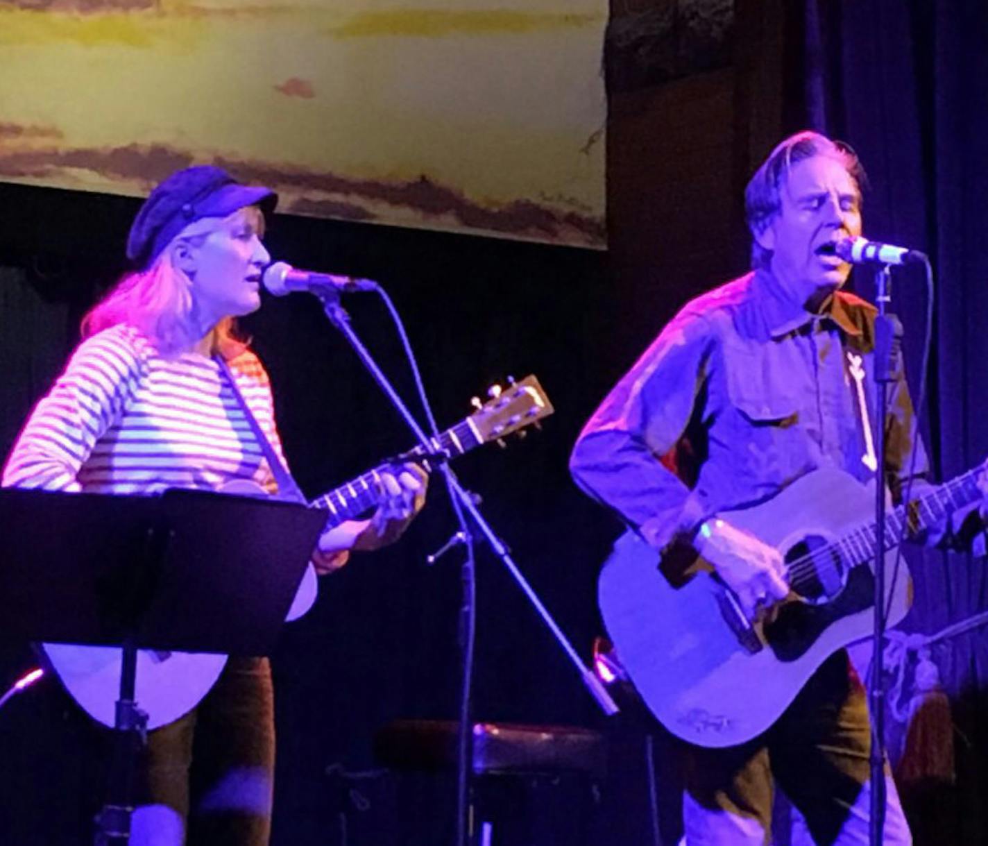 Jill Sobule and John Doe at Hook & Ladder Theater.