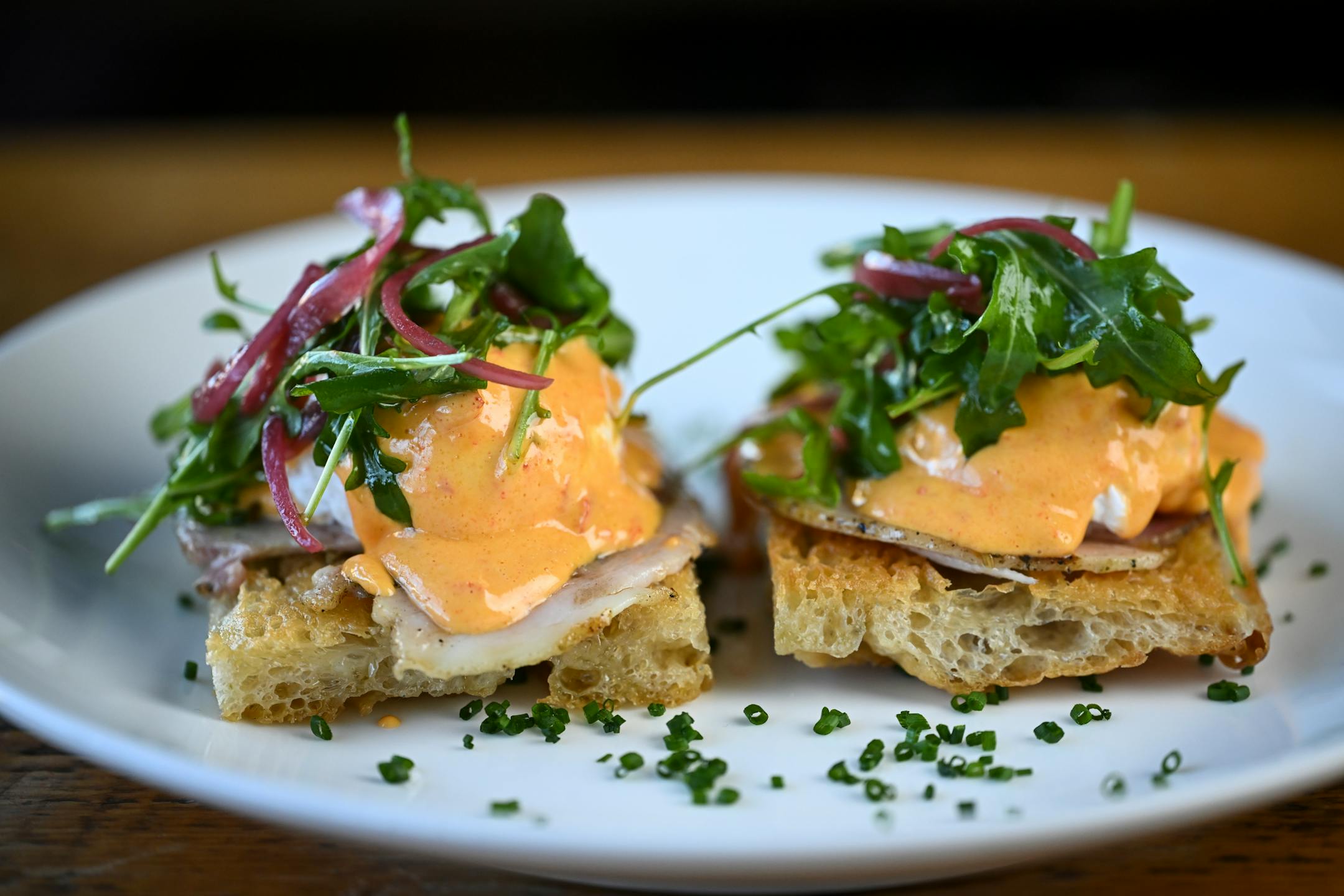 The Eggs Benedict at The Kenwood.
