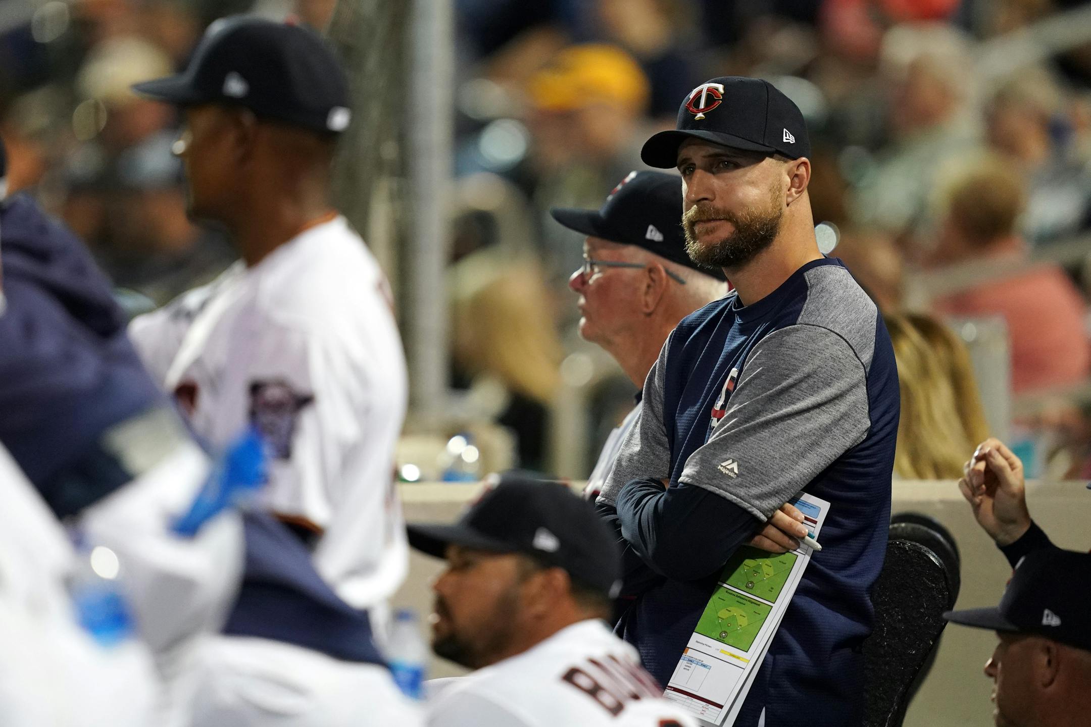 Twins manager Rocco Baldelli has six days to scratch out 11 names from the clubhouse and get the roster to 25.