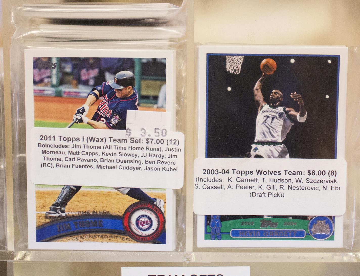 Merchandise on display at Dome Souvenirs in downtown Minneapolis on Friday, August 28, 2015. ] LEILA NAVIDI leila.navidi@startribune.com / BACKGROUND INFORMATION: Dome Souvenirs, the longtime sporting goods shop across from the former Metrodome, is moving to St. Louis Park.