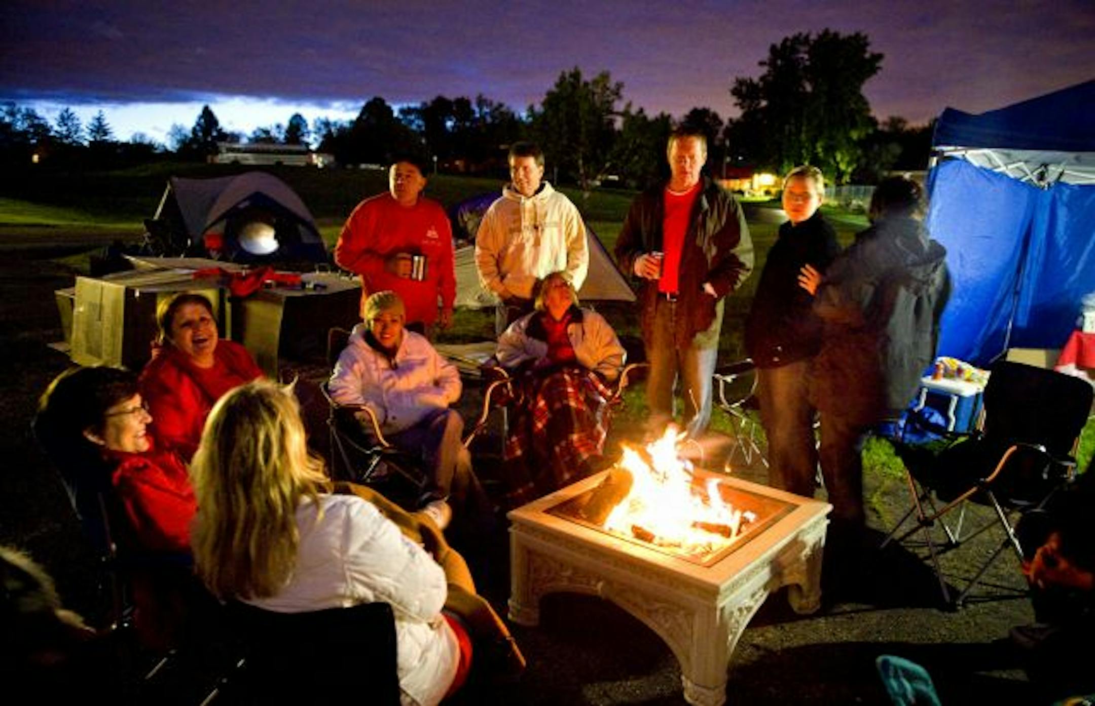 Keller Williams employees were asked to donate their time as part of a company-wide Red Day (Renew/Energize/Donate) on May 13 with an emphasis on improving their local communities. Agents and family members from Apple Valley, Eagan and Lakeville spent the night in tents and cardboard boxes to raise awareness about homelessness and collected 82 bags of food in their food drive.