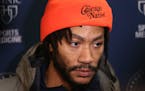 Wolves guard Derrick Rose apologized for a 'slang' term he used Monday to describe his critics.