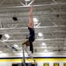 Mahtomedi senior Kasey Lenarz posted a 38.3 all-around score on Saturday to win the Mahtomedi Invitational, highlighted by a school record 9.75 mark i