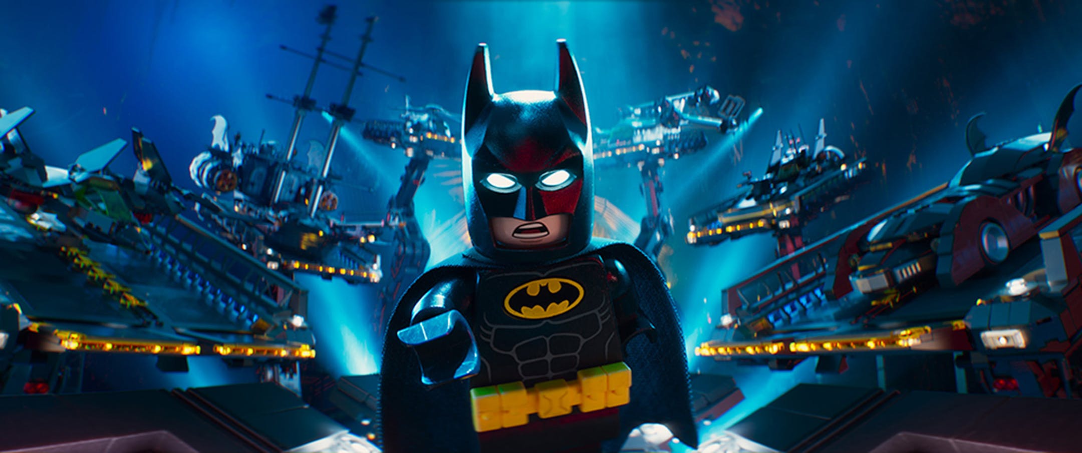 LEGO(r) minifigure Batman (voiced by WILL ARNETT) in the 3D computer animated adventure "The LEGO(r) Batman Movie," from Warner Bros. Pictures and Ratpac-Dune Entertainment. (Courtesy of Warner Bros. Pictures) ORG XMIT: 1195548