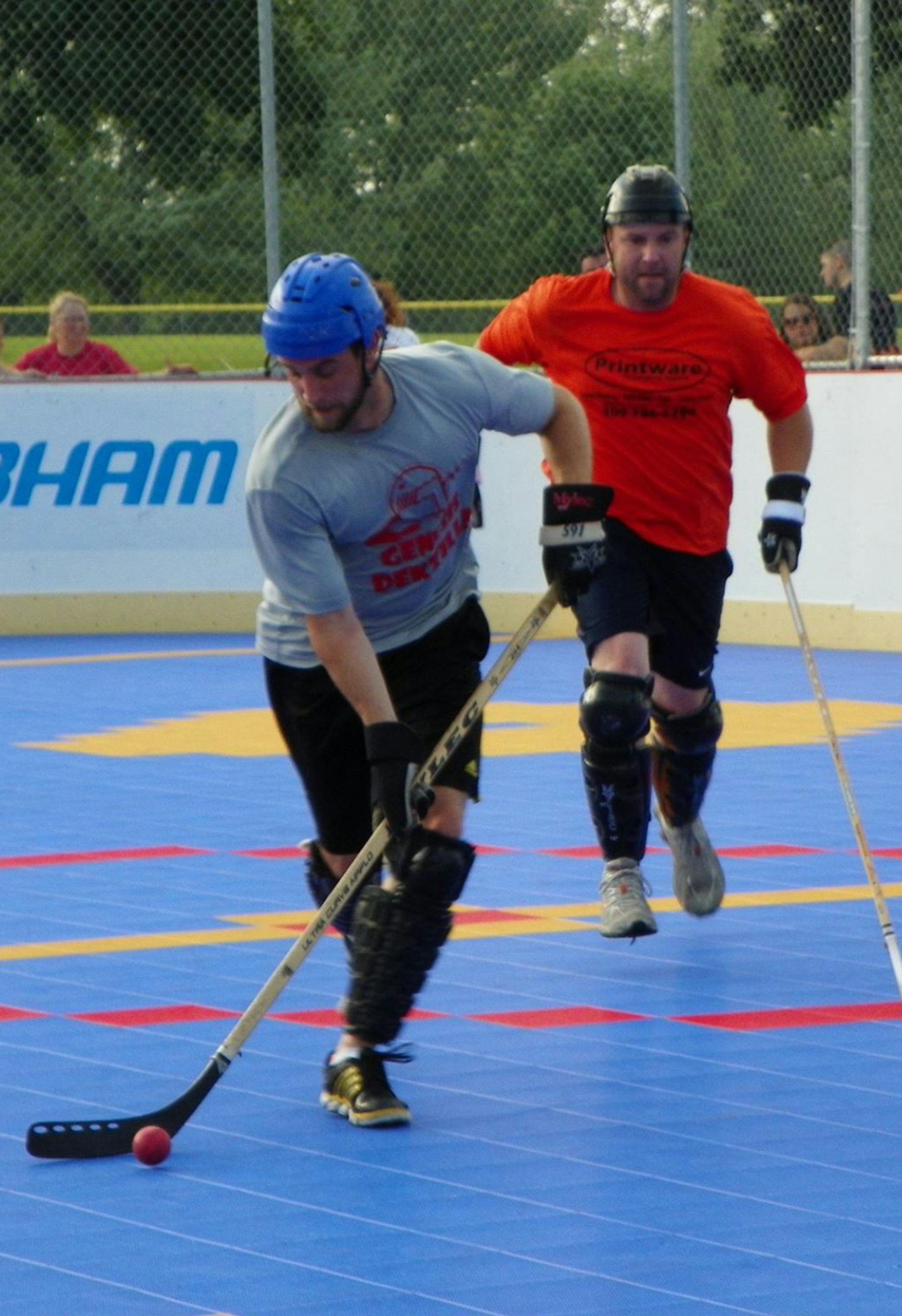 Photo courtesy Minnesota Dek Hockey ORG XMIT: fP2pu6e4ElZx53IBFaul