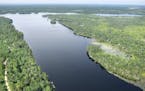 Photos by Bob King taken July 16, 2019, for Opinion Exchange/Editorial on Twin Metals, to publish November 24, 2019. Aerial view of Birch Lake showing