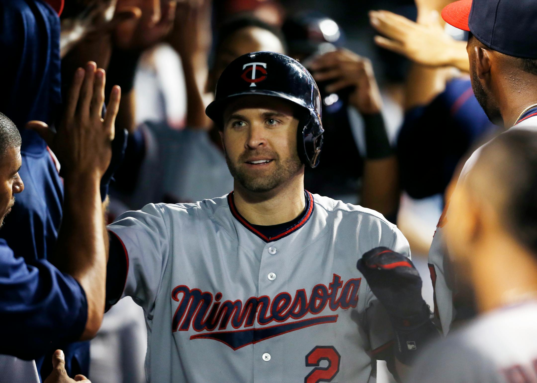 The Twins' Brian Dozier has smacked a league-best 19 home runs since June 19, hit safely in 22 of 23 games and has raised his batting average nearly 70 points since late May.