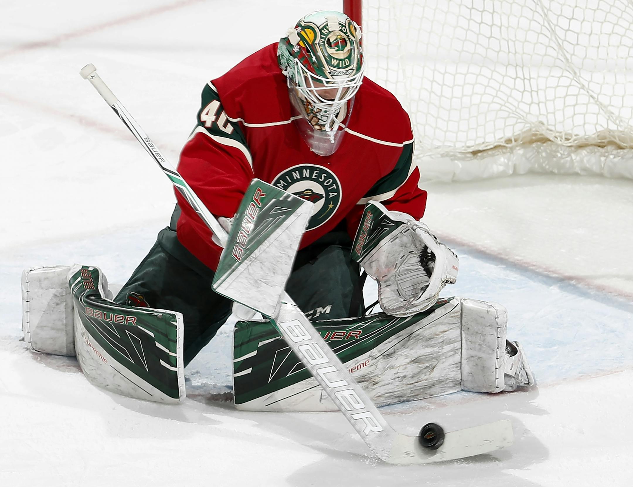 Wild goalie Devan Dubnyk