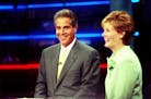 KARE's Paul Magers in 2000 with co-anchor Diana Pierce