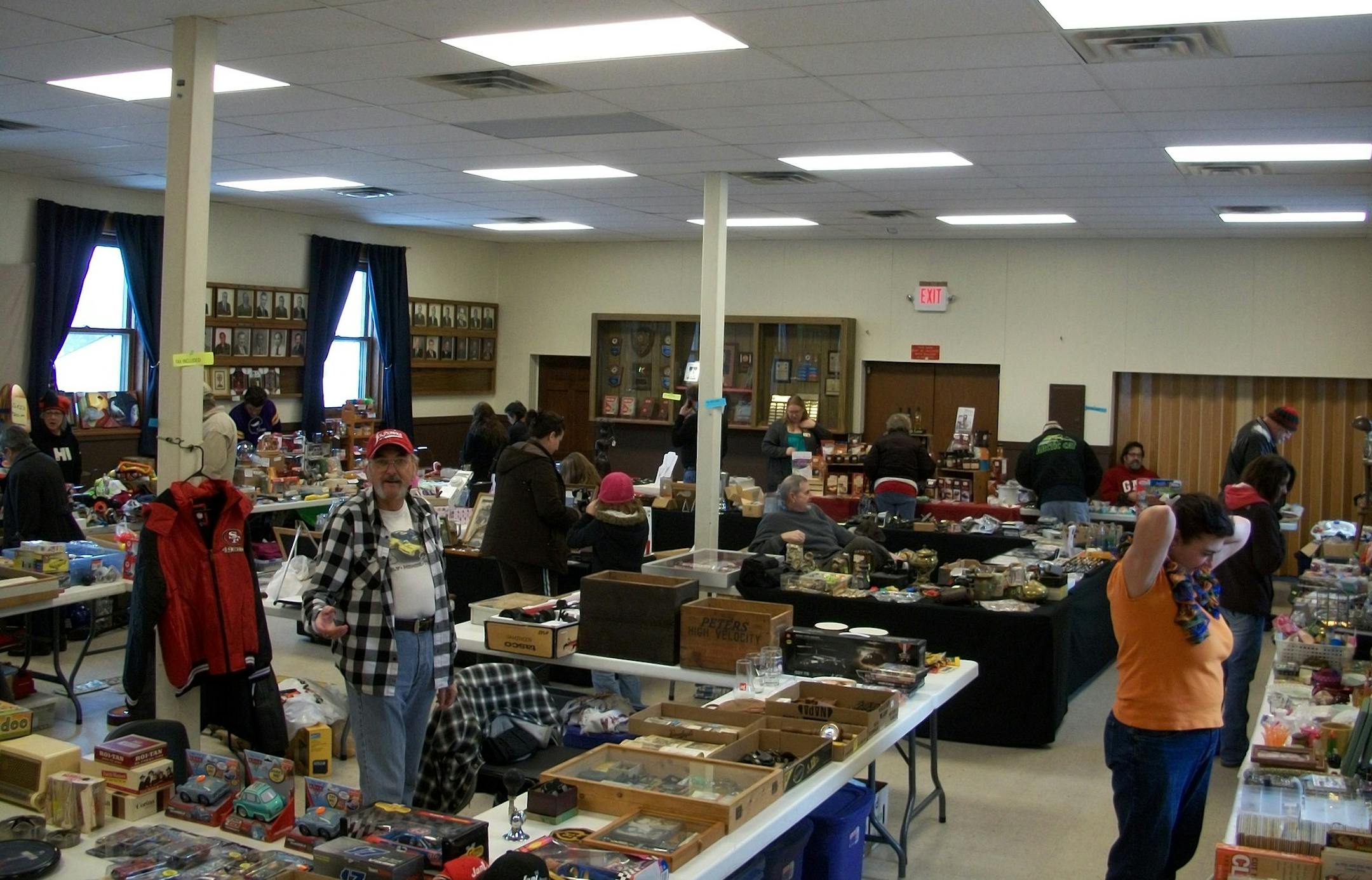 Activity at the Anoka Fling Flea Market photo credit: Submitted photo