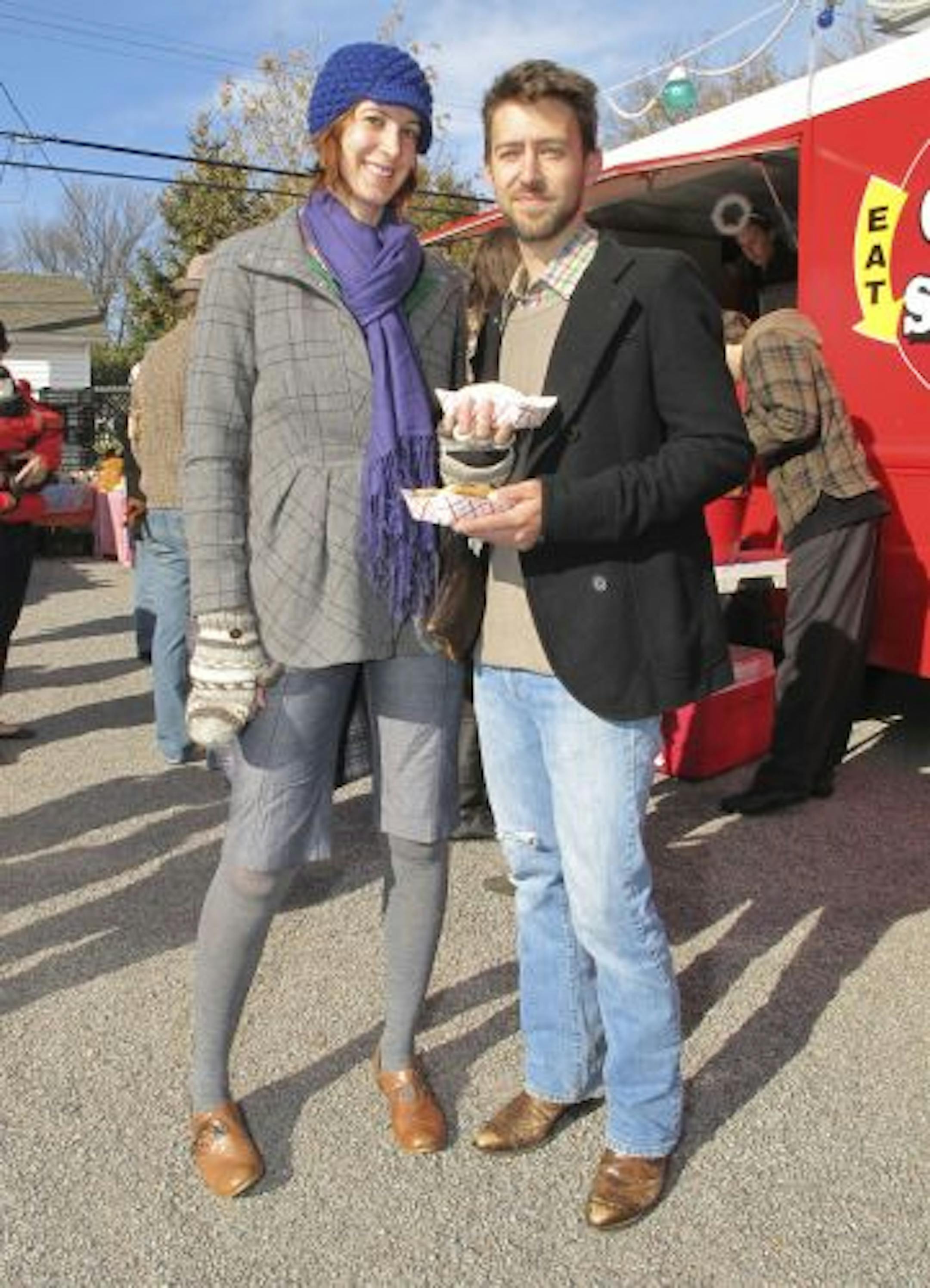 Rachel Baudler and Jonathan Blaseg