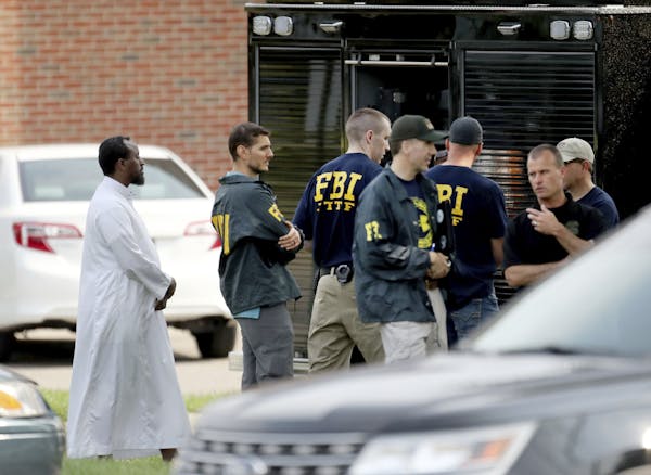 Officials investigated an explosion at the Dar Al-Farooq mosque in Bloomington in 2017. A DNA expert testifiedThursday that a hair found there didn't 