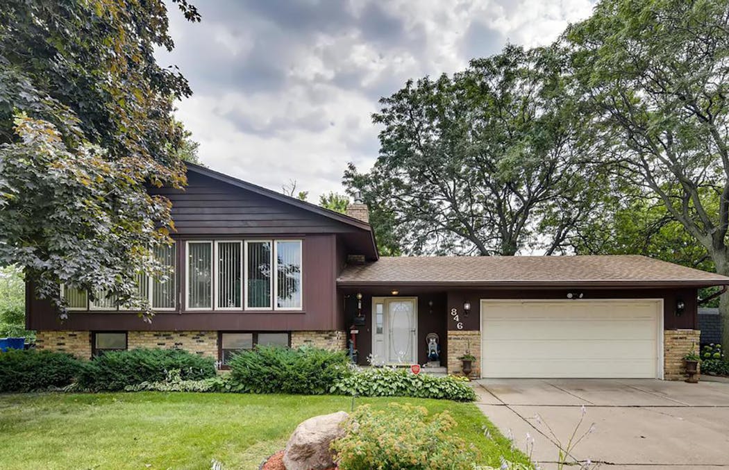 St. Paul: Built in 1975, this five-bedroom, three-bath house has 2,644 square feet.
