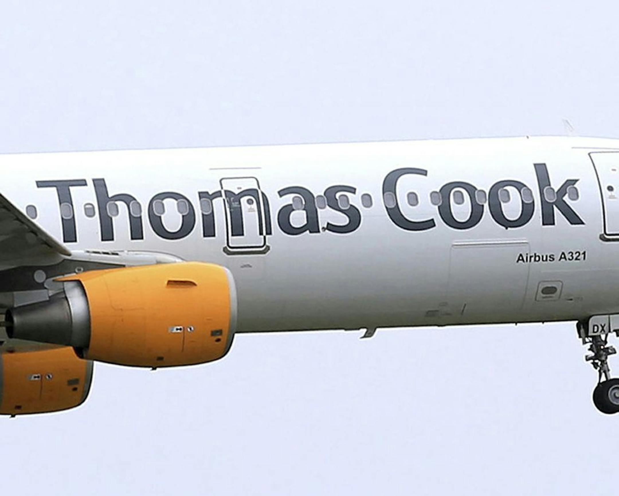 A Thomas Cook plane takes off in England. More than 600,000 vacationers who booked through tour operator Thomas Cook were on edge Sunday, wondering if they will be able to get home, as one of the world's oldest and biggest travel companies teetered on the edge of collapse. The debt-laden company, which confirmed Friday it was seeking 200 million pounds ($250 million) in funding to avoid going bust, was in talks with shareholders and creditors to stave off failure.