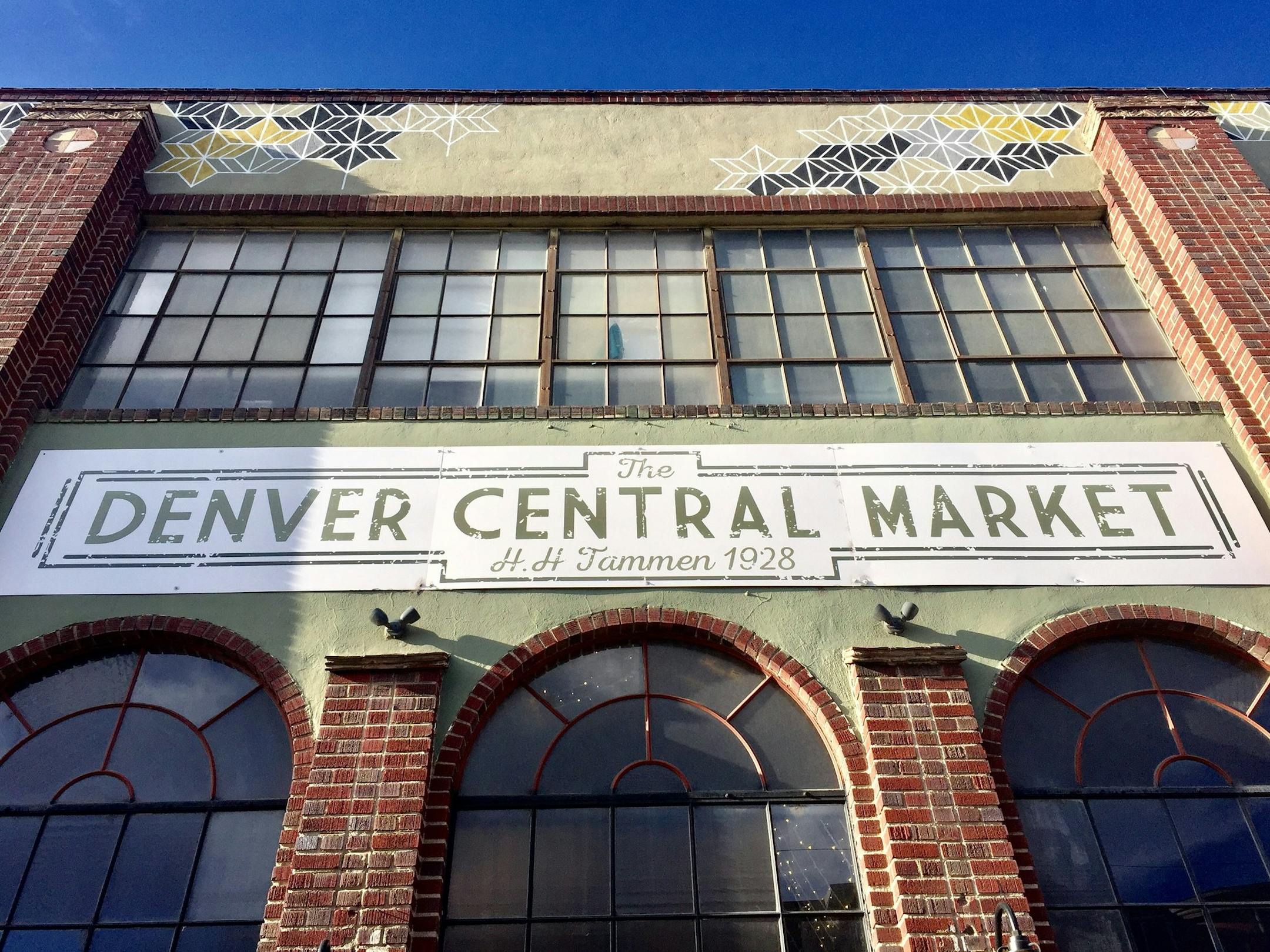 The Denver Central Market is part of the growing number of food halls opening in the Denver area, housing everything from a bakery to a butcher, ice cream shop and bar.