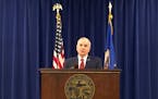 Gov. Mark Dayton said in a Saturday news conference that he will sign the final bills approved by the Legislature hours earlier, ending a budget stale