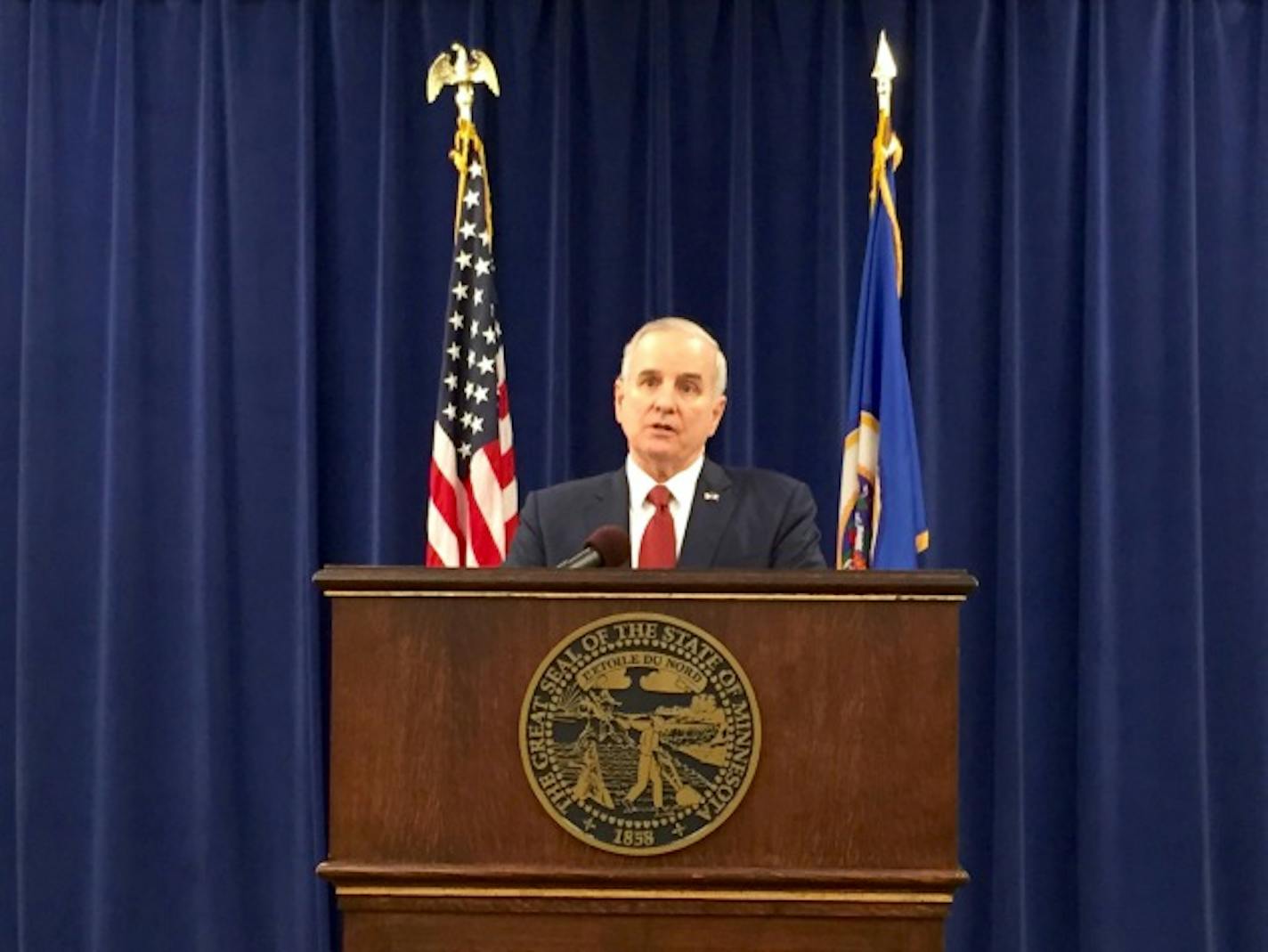 Gov. Mark Dayton said in a Saturday news conference that he will sign the final bills approved by the Legislature hours earlier, ending a budget stalemate that had gripped the state for nearly four weeks.