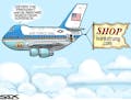 Sack cartoon: Trump battles Nordstrom