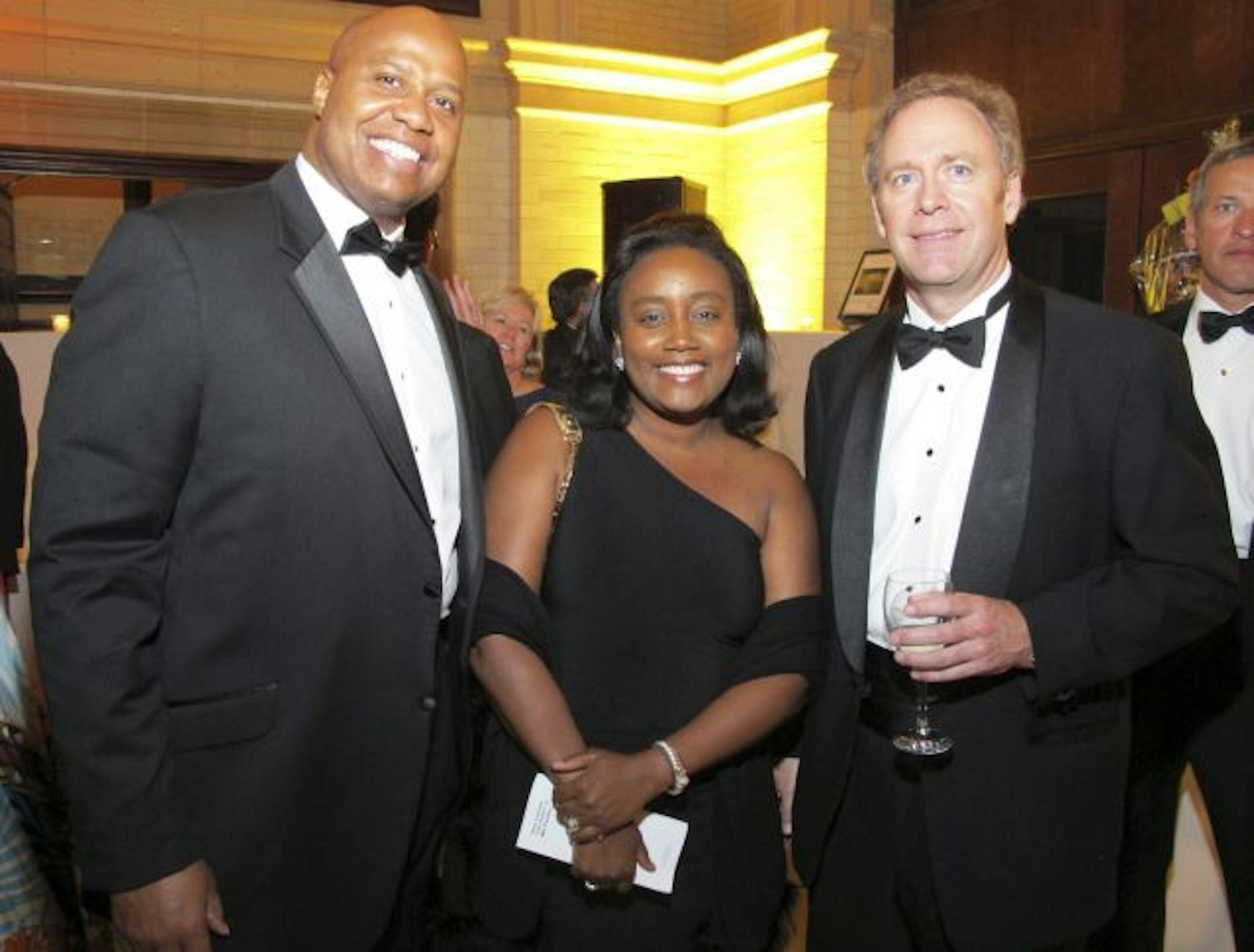 Walter and Antoinette Bond and Lance Wallin.