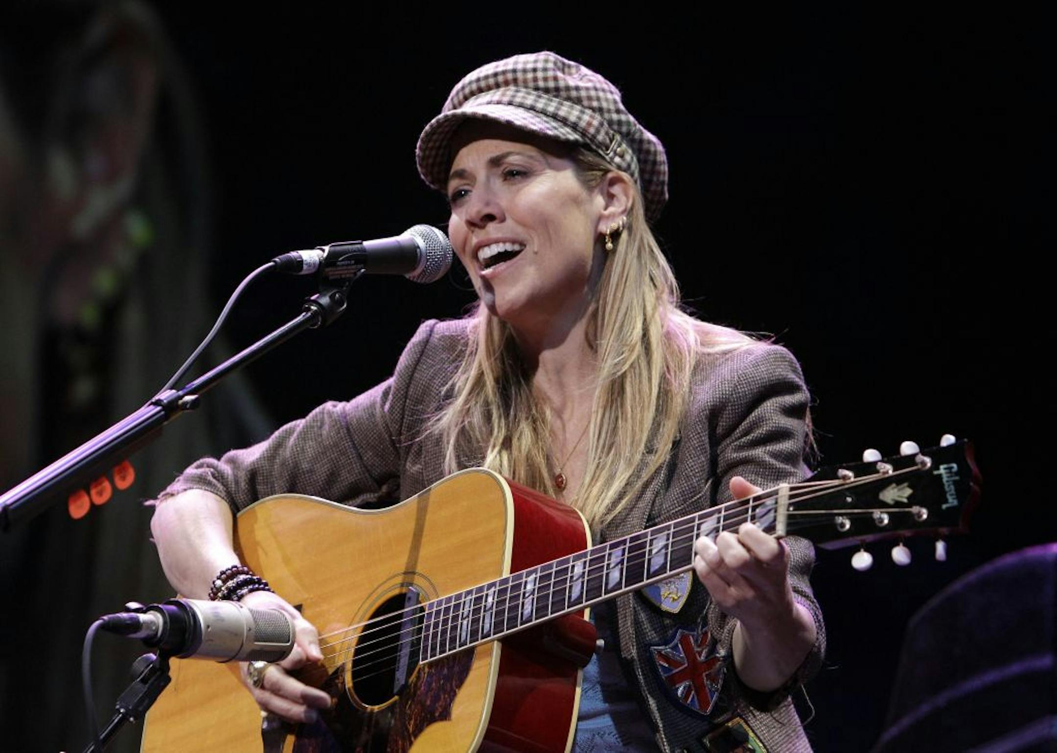 Sheryl Crow, who recently published an organic cookbook, is working on her next album with country star Brad Paisley.