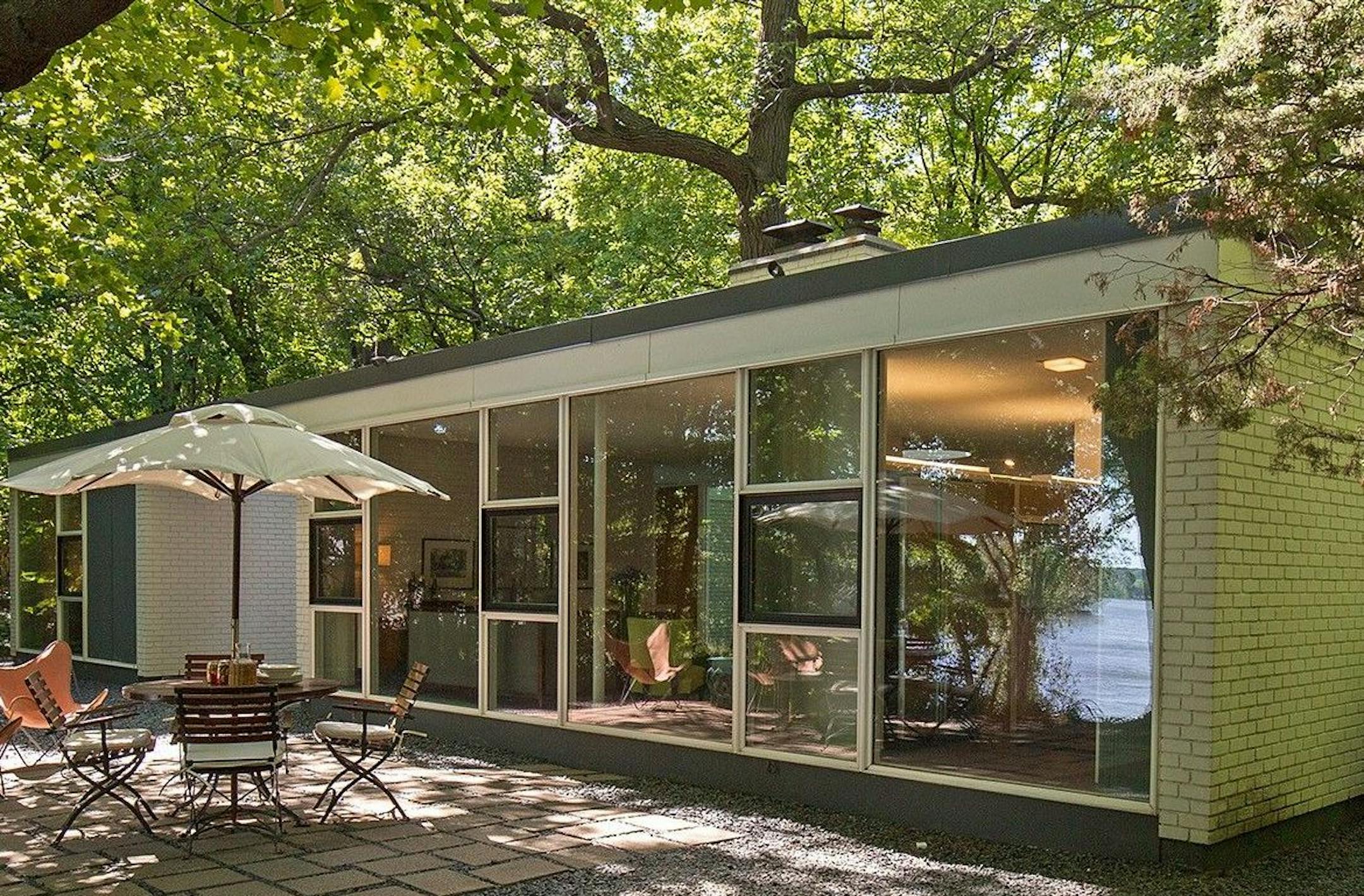 Ralph Rapson designed house in Chanhassen is on the "Modernism in Your Backyard" home tour Oct. 8. Credit Spacecrafting