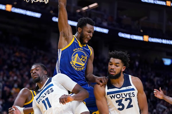 Former Wolves star Wiggins helps spearhead Golden State's top-ranked defense