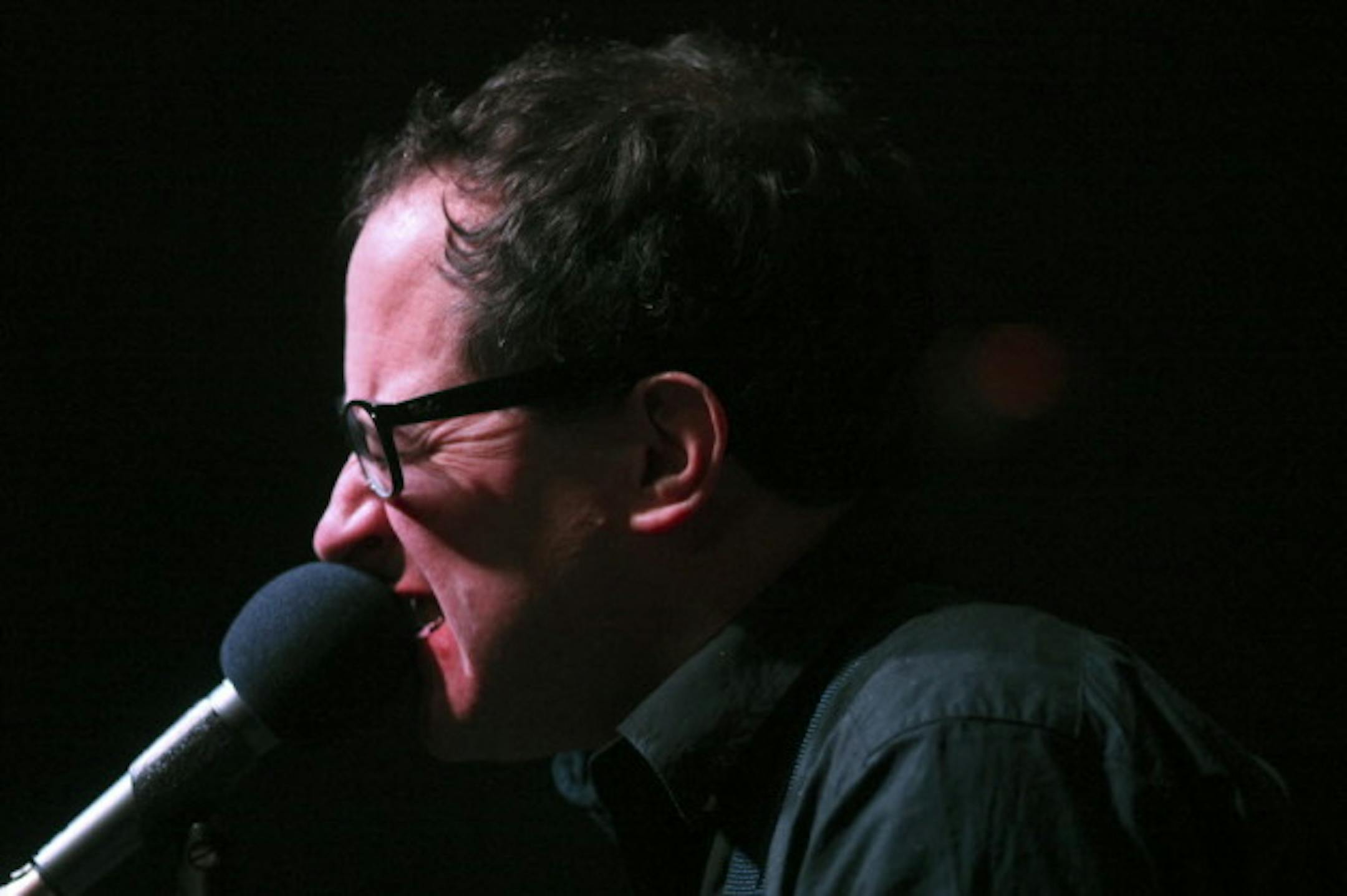 Craig Finn braved it alone in a handful of new songs at the Triple Rock on Saturday. / Photo by Kyndell Harkness