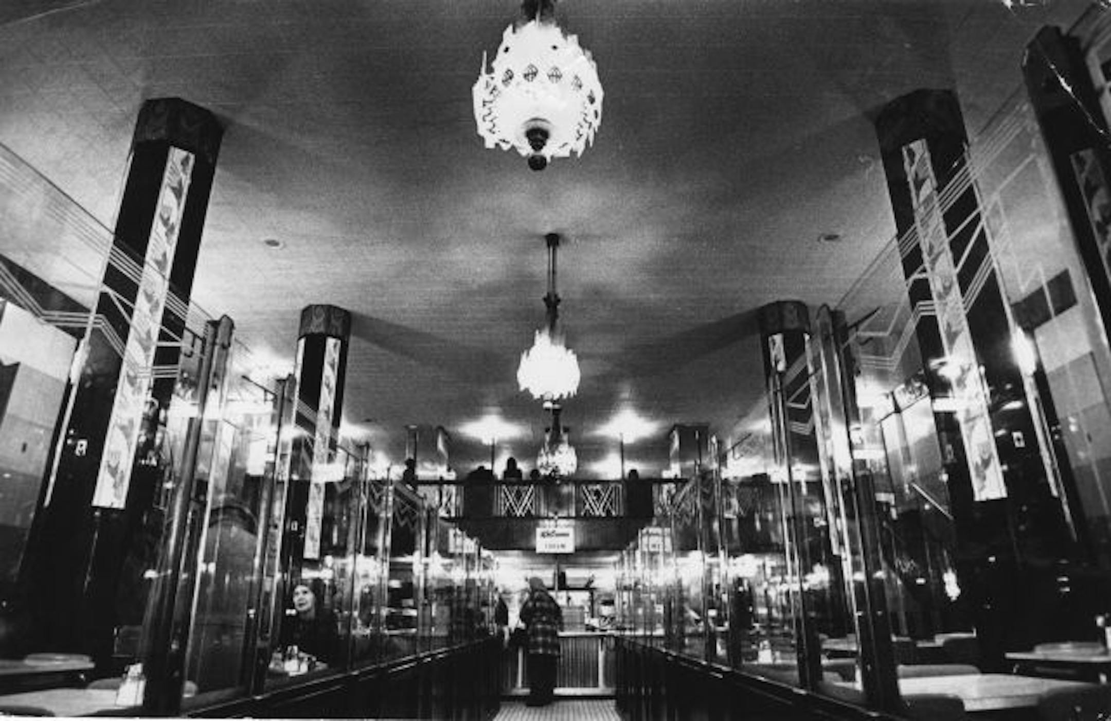 The Forum Cafeteria in its heyday.