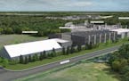 Rendering of Spectro Alloys new $71 million recycling facility in Rosemount.