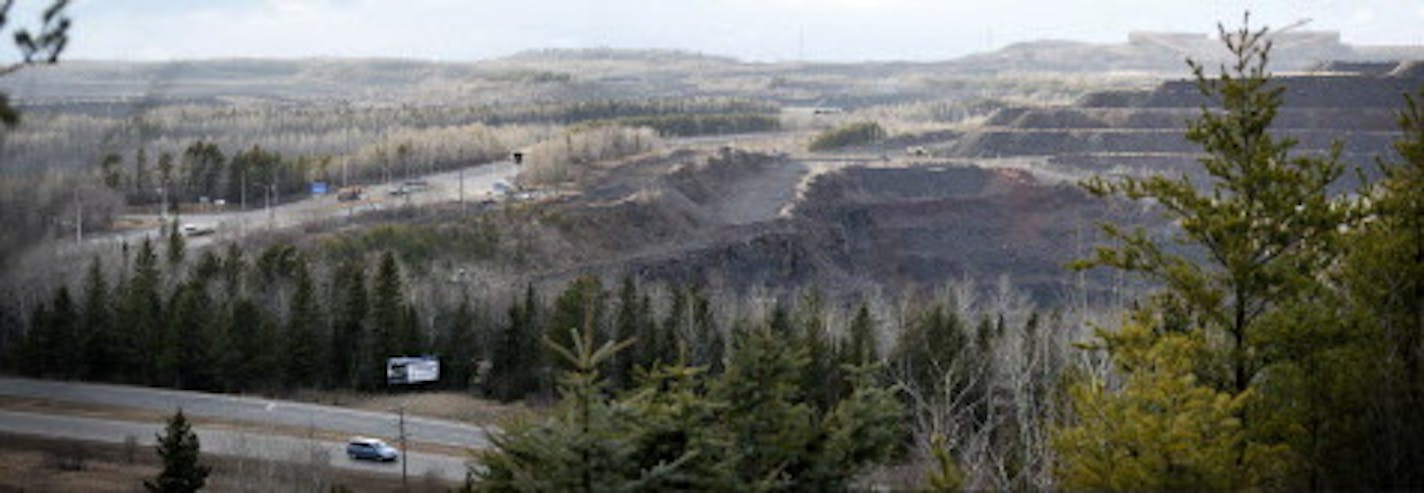 United States Steel Corp. plans to temporarily idle part of its Minntac plant in Mountain Iron, Minn. on June 1. ] BRIAN PETERSON &#xd4; brianp@startribune.com Mountain Iron, MN - 4/6/2015 ORG XMIT: MIN1504071942132929