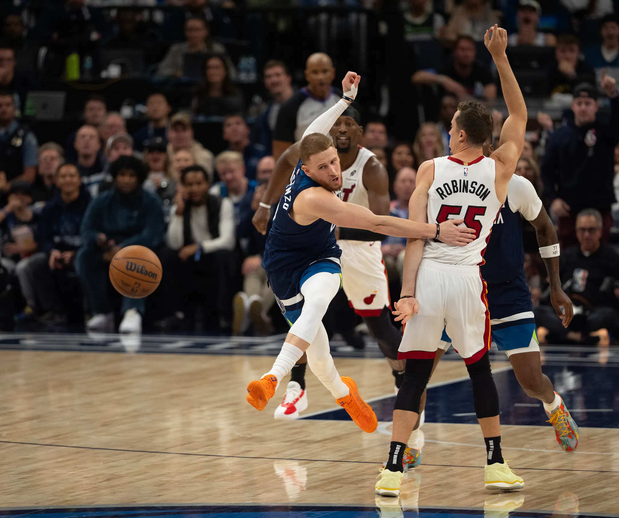 Wolves fall at home 95-94 to Butler-less Heat and show it troubles them