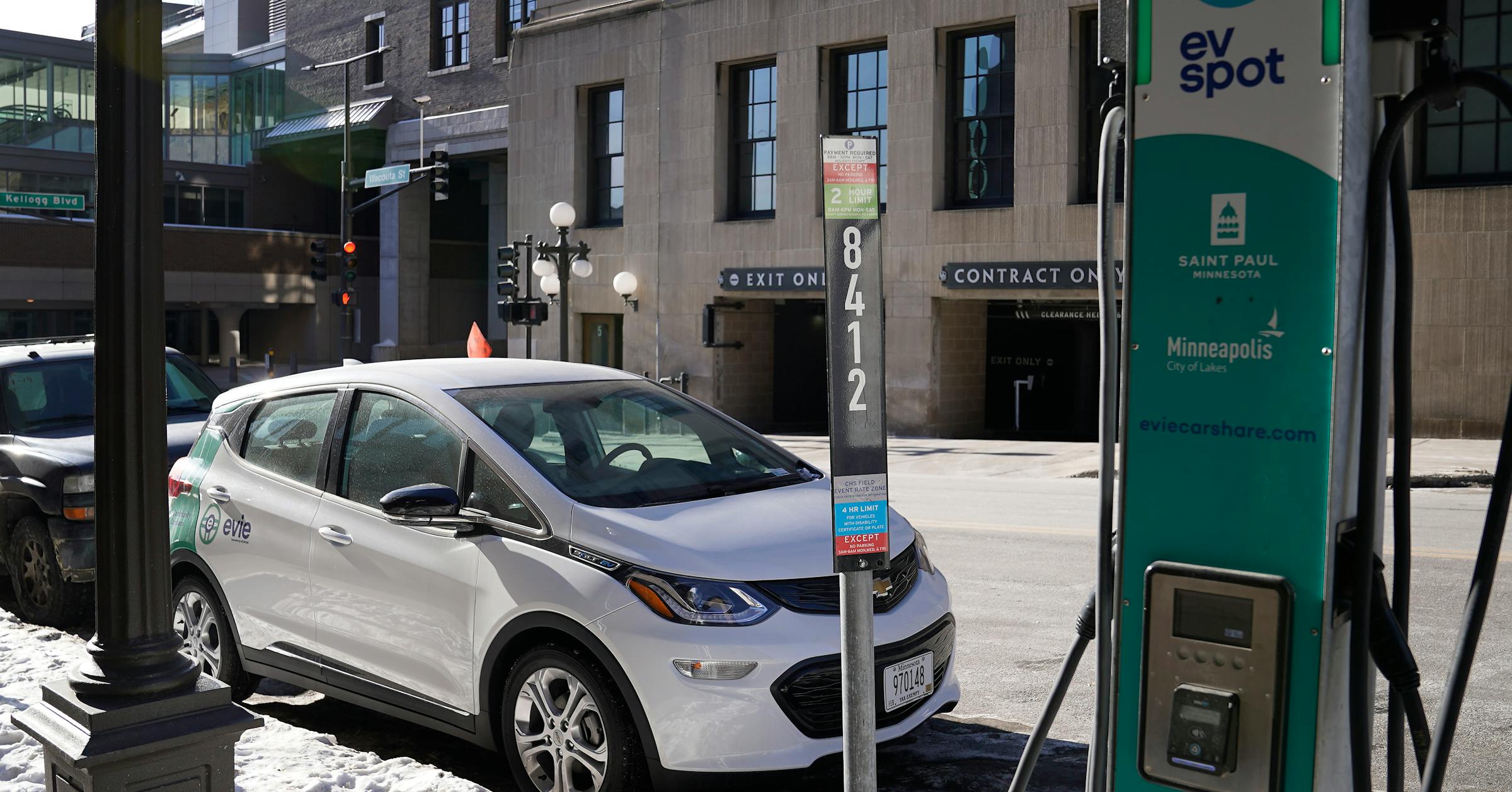 St. Paul sued to save federal funding for electric car program. Now they’re charging on the East Side.