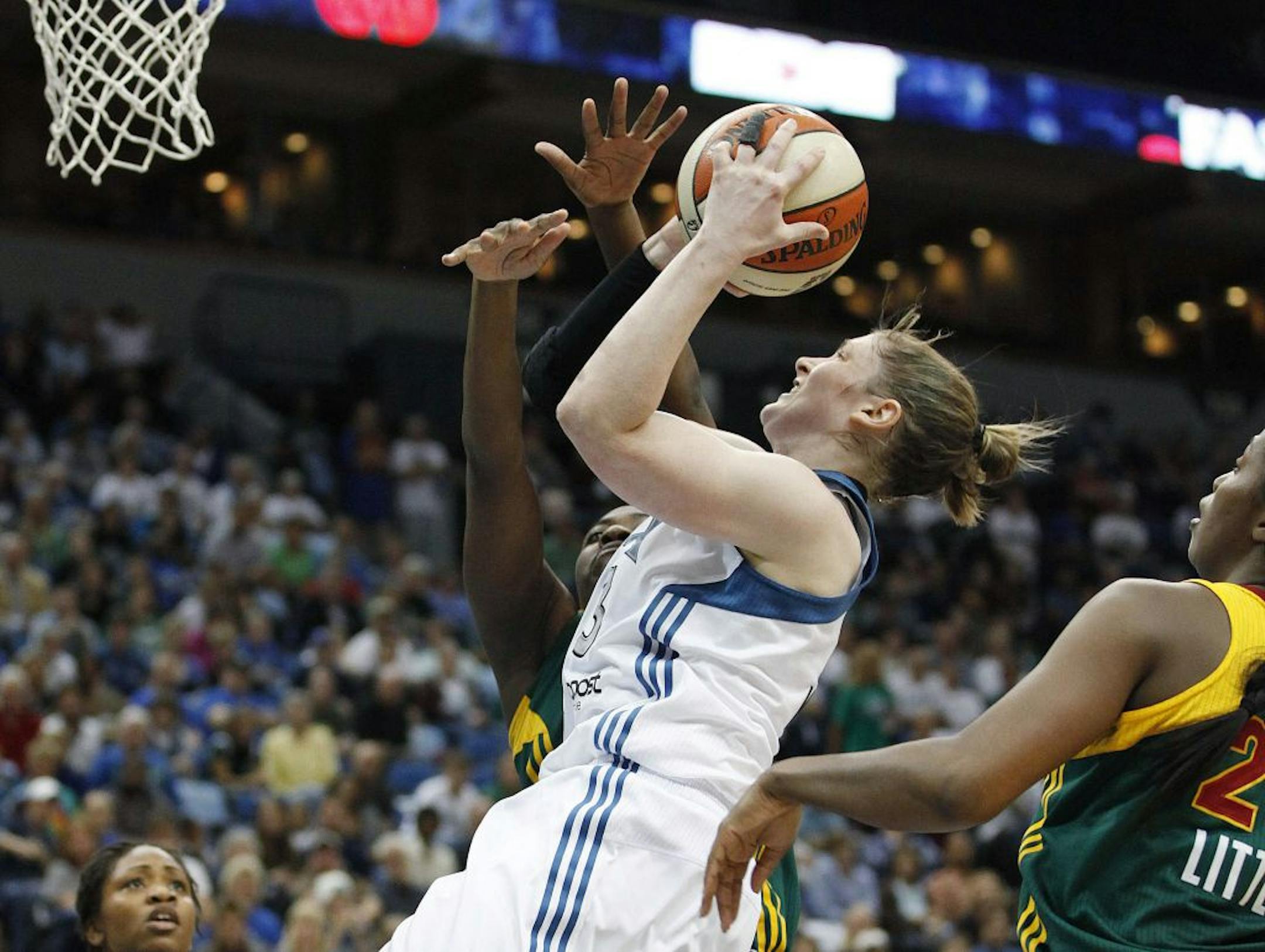 Minnesota Lynx guard Lindsay Whalen