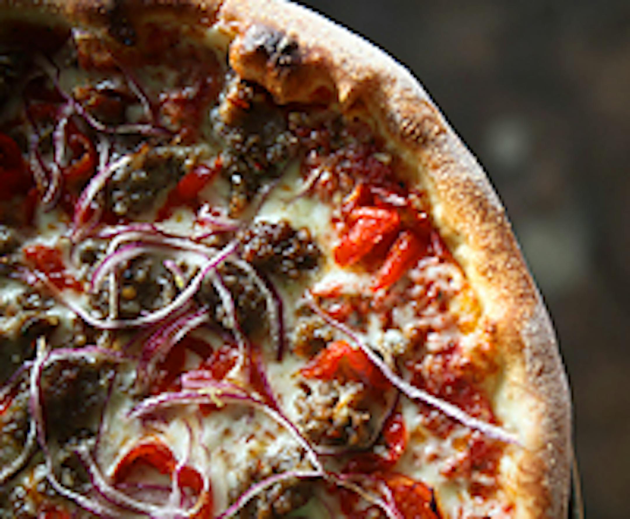 Sweet Italian pizza