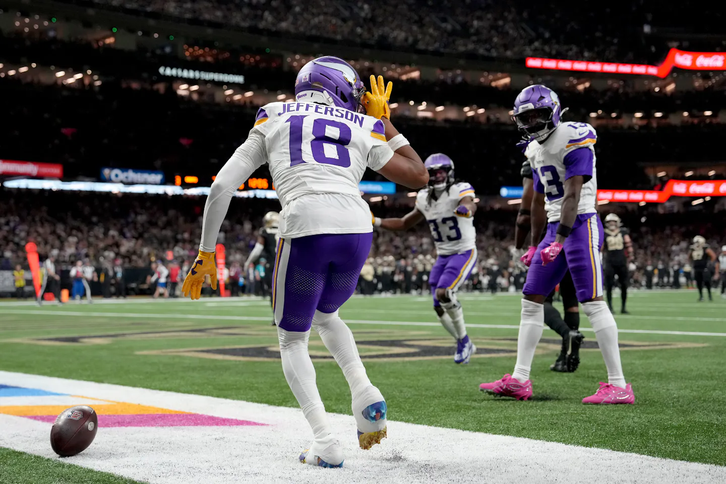 Minnesota Vikings vs Saints score: Kyler Murray, Justin Jefferson win