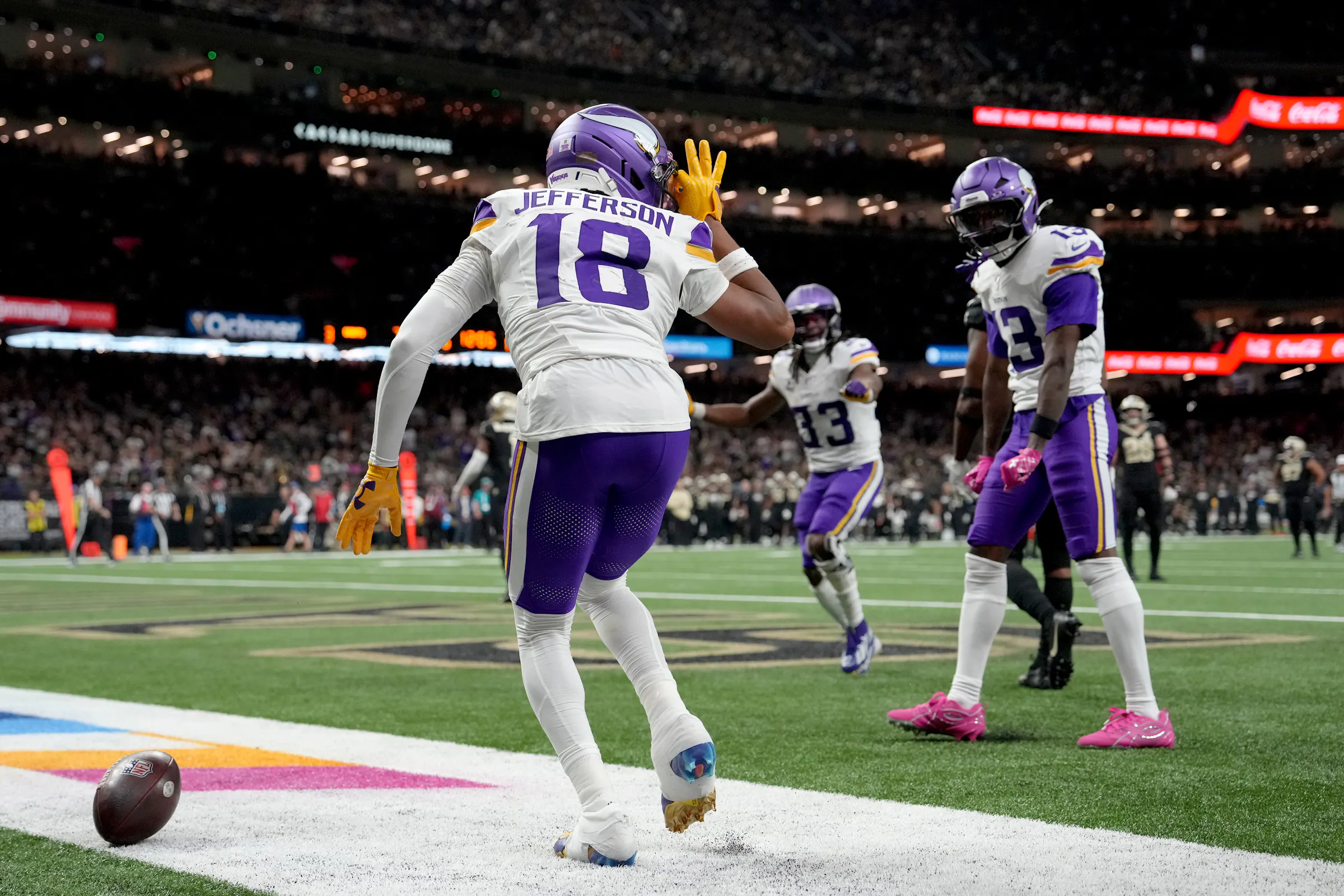 Unbeaten Vikings ride winning formula to victory over Saints
